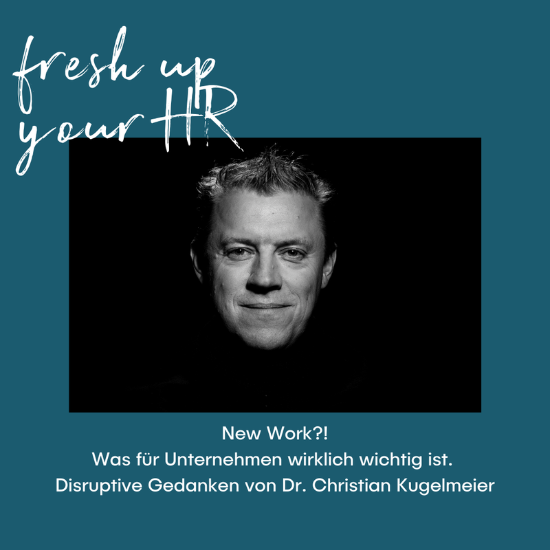New Work und die Arbeitswelt 4.0. – Was für Unternehmen wirklich wichtig ist. Disruptive Gedanken von Dr. Christian Kugelmeier.